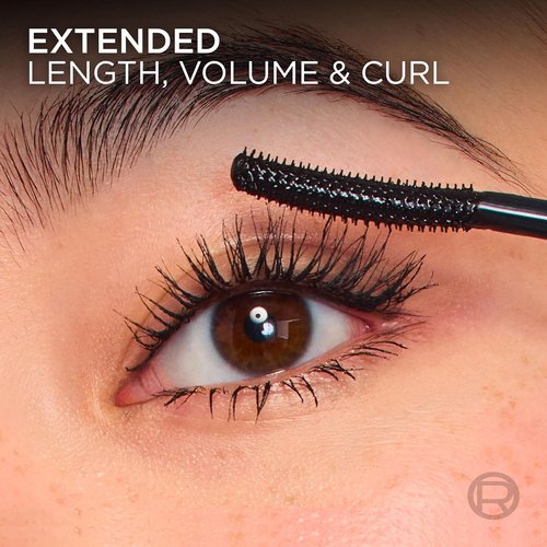 L'Oreal Paris Extensionist Mascara - Lengthening & Volumizing Formula for Stunning Lash Extensions | Washable True Brown