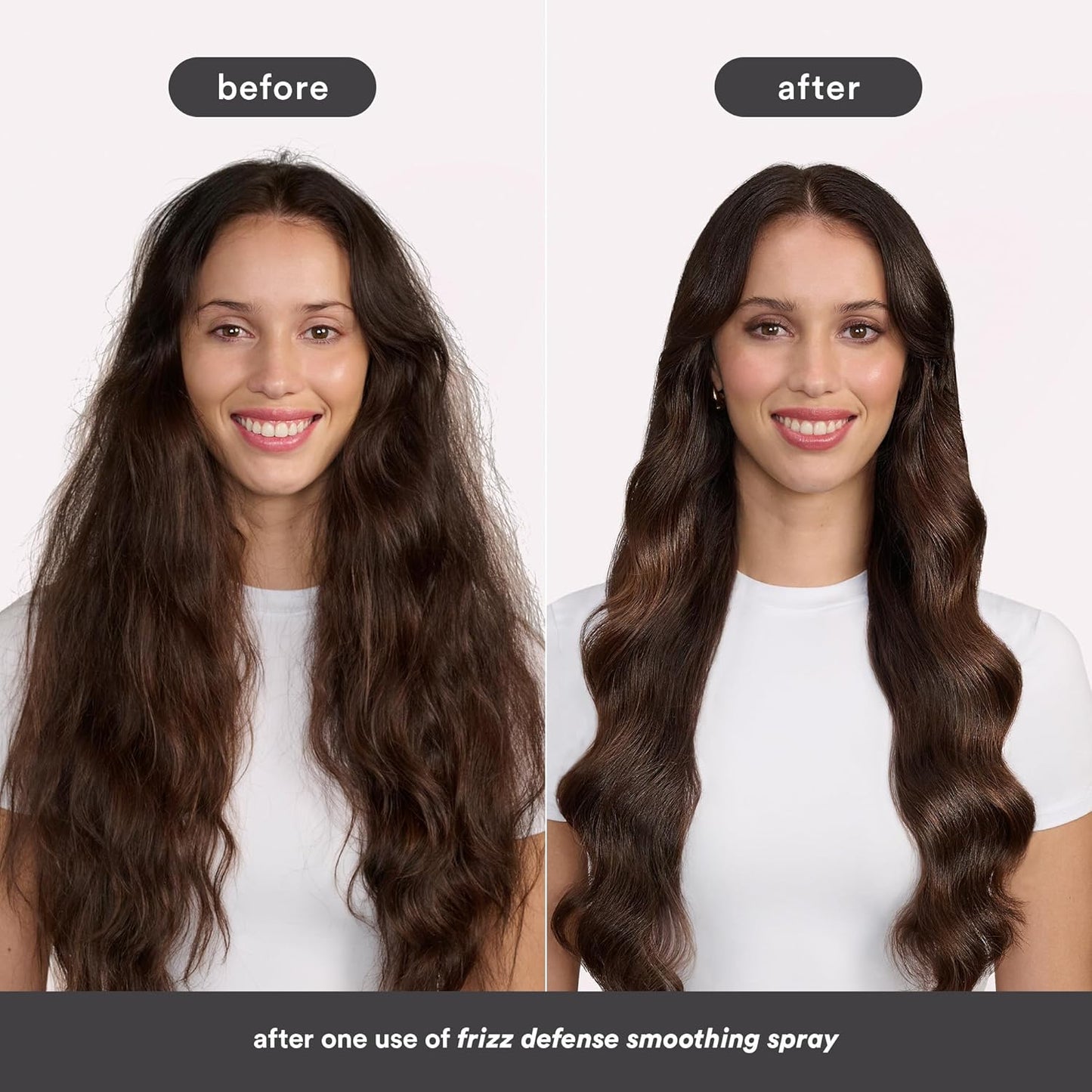 VERB Frizz Defense Smoothing Spray - Anti-Frizz Shield & Heat Protection for Sleek Blowouts - 8 oz