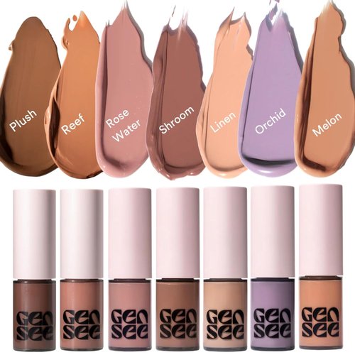 Gen See Matte Liquid Eyeshadow - Weightless High Pigment Multi-Use Makeup in Linen | Vegan & Cruelty-Free