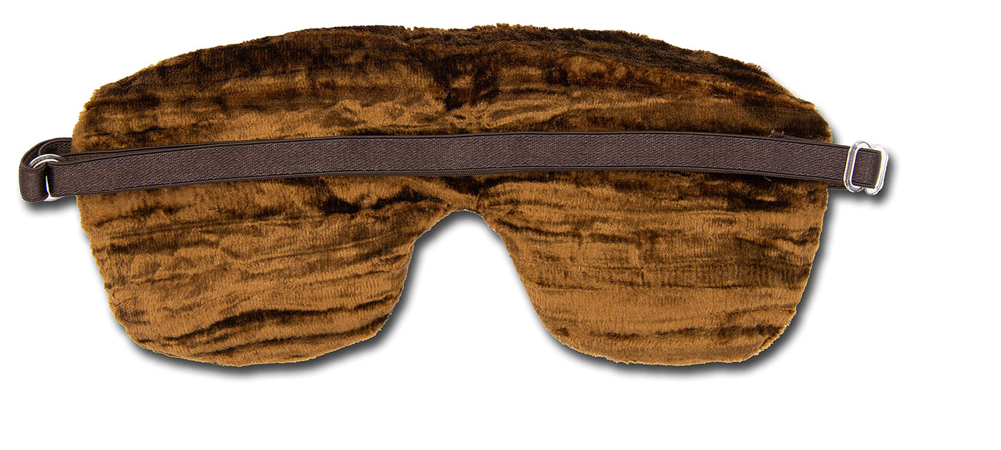 Candi Andi Handmade Opulence Yoga Eye Mask Pillow - Weighted Flaxseed Fill, Lavender Aromatherapy, Satin & Velvet, Adjustable Strap - Ideal for Meditation & Restful Sleep -Dark Turquoise - TEMFL-DT