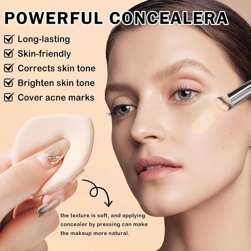 Regine Switzerland Under Eye Concealer - Dark Circle Corrector & Brightener | Full Coverage, Long-Lasting (01 Chantill)