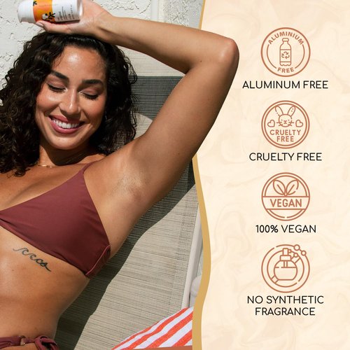 Forgotten Skincare The Original Underarm Brightening Deodorant Cream For Dark Underarms Treatment, Body Odor Eliminator For Women & Men, Ingrown Hair Treatment, Vitamin C & Salicylic Acid