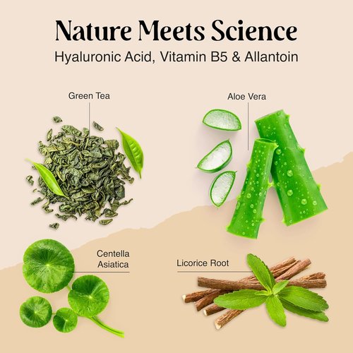 **Thermal Spring Water Face Spray Mist by [Brand Name] - Hydrating & Soothing with Hyaluronic Acid & Aloe Vera | 300ml + 50ml**