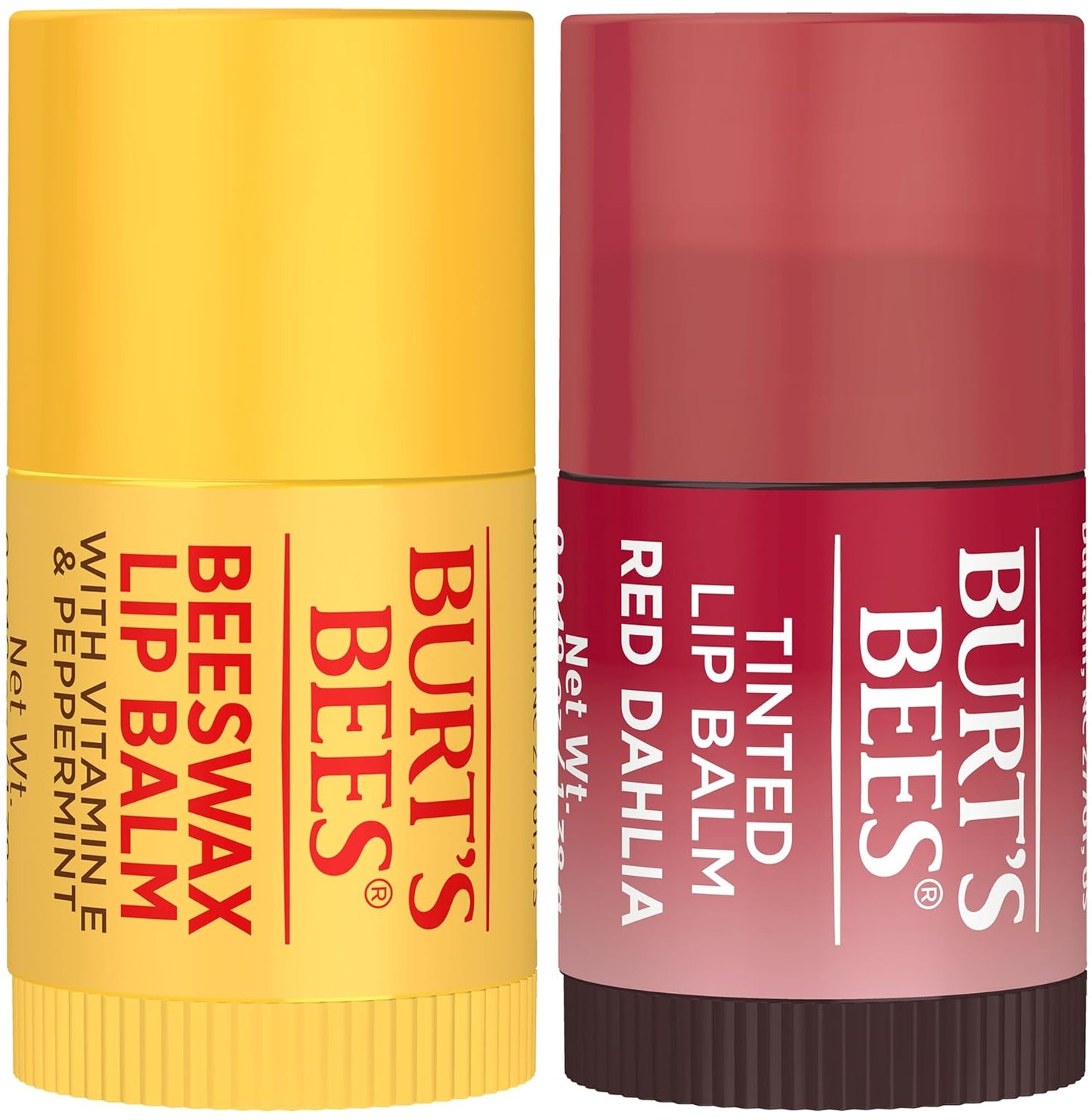 Burt’s Bees Lip Balm Gift Set - Natural Origin Lip Care, 2 Tubes, 0.049 Oz Each
