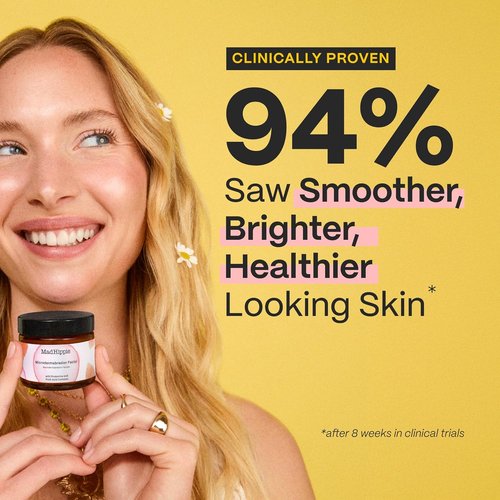 Mad Hippie Microdermabrasion Facial Scrub - Exfoliating Formula with Probiotics & AHA, 2.1 Fl Oz
