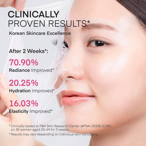 **TEREZ & HONOR Collagen Night Peel Off Mask - Hydrating Korean Face Mask for Elasticity & Glow | 3.4 FL OZ**