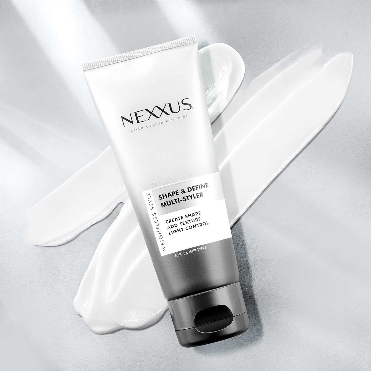 Nexxus Shape and Define Multi-Styler - Weightless Hair Styling Cream for Light Hold | 3.4 oz