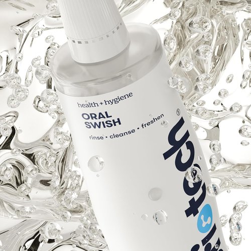 BRIOTECH Oral Swish Mouthwash - Hypochlorous Acid Formula for Gentle Oral Care | 32 fl oz (2 Pack)