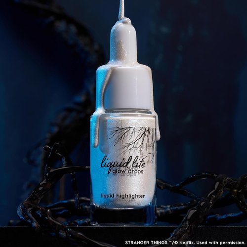 ColourPop x Stranger Things Liquid Highlighter - Illuminating Glow Drops for Face & Body - Hydrating Vegan Squalane Formula (0.06 oz)