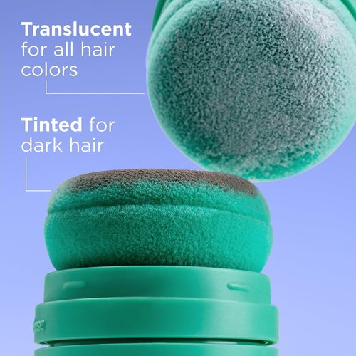 Briogeo Style + Treat Dry Shampoo Puff | Non-Aerosol & Talc-Free Root Refresh & Oil Absorption | Volumizing Powder| Vegan & Cruelty-Free | 0.5 oz