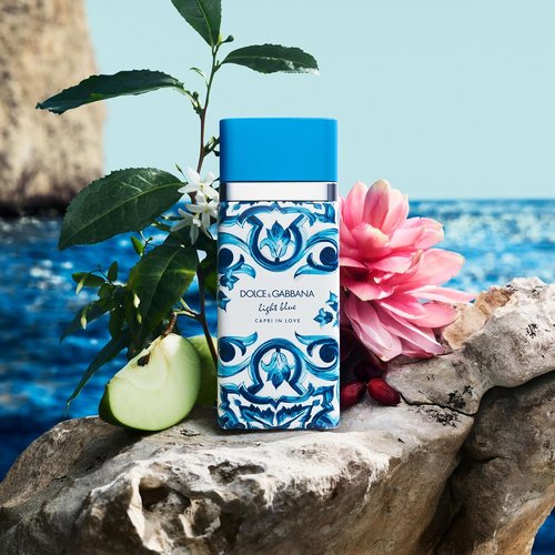 Dolce&Gabbana Light Blue Capri in Love - Women's Eau De Toilette Spray | Refreshing Fragrance 3.3 oz