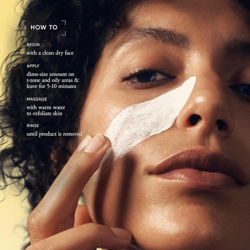 Philosophy Purity Made Simple Pore Extractor Clay Face Mask - Purifying White Kaolin Clay & Salicylic Acid | Reduces Pore Appearance