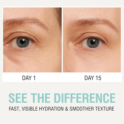 NOVEHA Hydrating Eye Cream - Vegan Ceramide Moisturizer for Sensitive Skin | Anti-Aging & Fragrance-Free, 30 ml