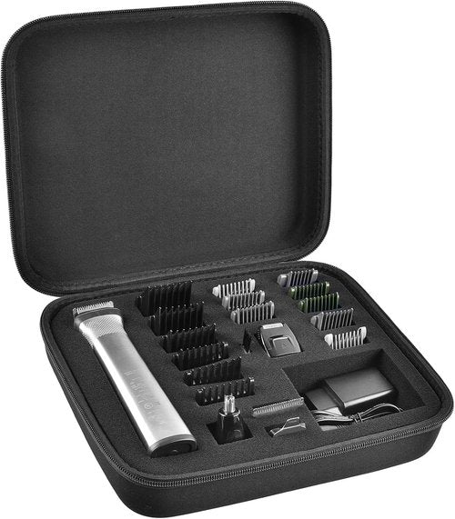 Philips Norelco Multigroom Series 7000 & 5000 Storage Case - Black Holder for Trimmer Attachments