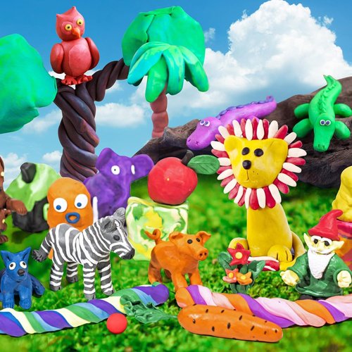 Magic Clay Air Dry Clay - 84 Vibrant Colors with Tools | Soft, Ultra-Light Modeling Clay for Kids Ages 3+