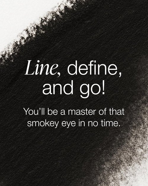 Mineral Fusion Eye Pencil - Black Coal Eyeliner with Chamomile & Vitamin E | Smooth, Long-Lasting, Hypoallergenic