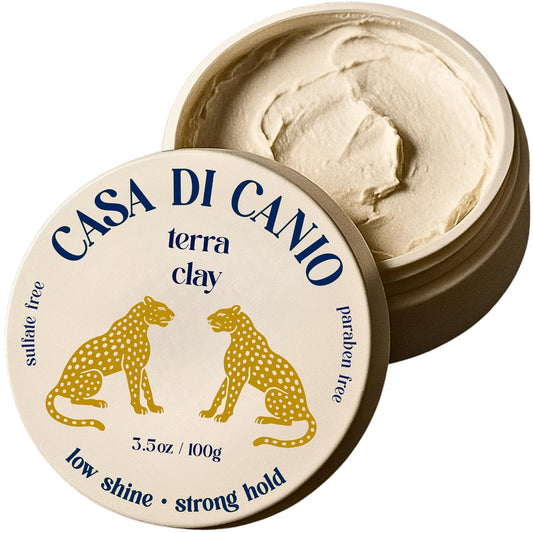 Skiennix Hair Clay - Strong Hold Matte Finish Styling Pomade | 3.5oz | Fragrance-Free & Paraben-Free for All Hair Types