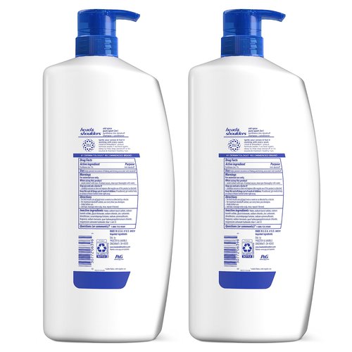 Head & Shoulders Mens Anti-Dandruff Shampoo and Conditioner with 1% Pyrithione Zinc, Old Spice Pure Sport Men's 2-in-1 Twin Pack, Shampoo for Men, 31.4 fl oz Each