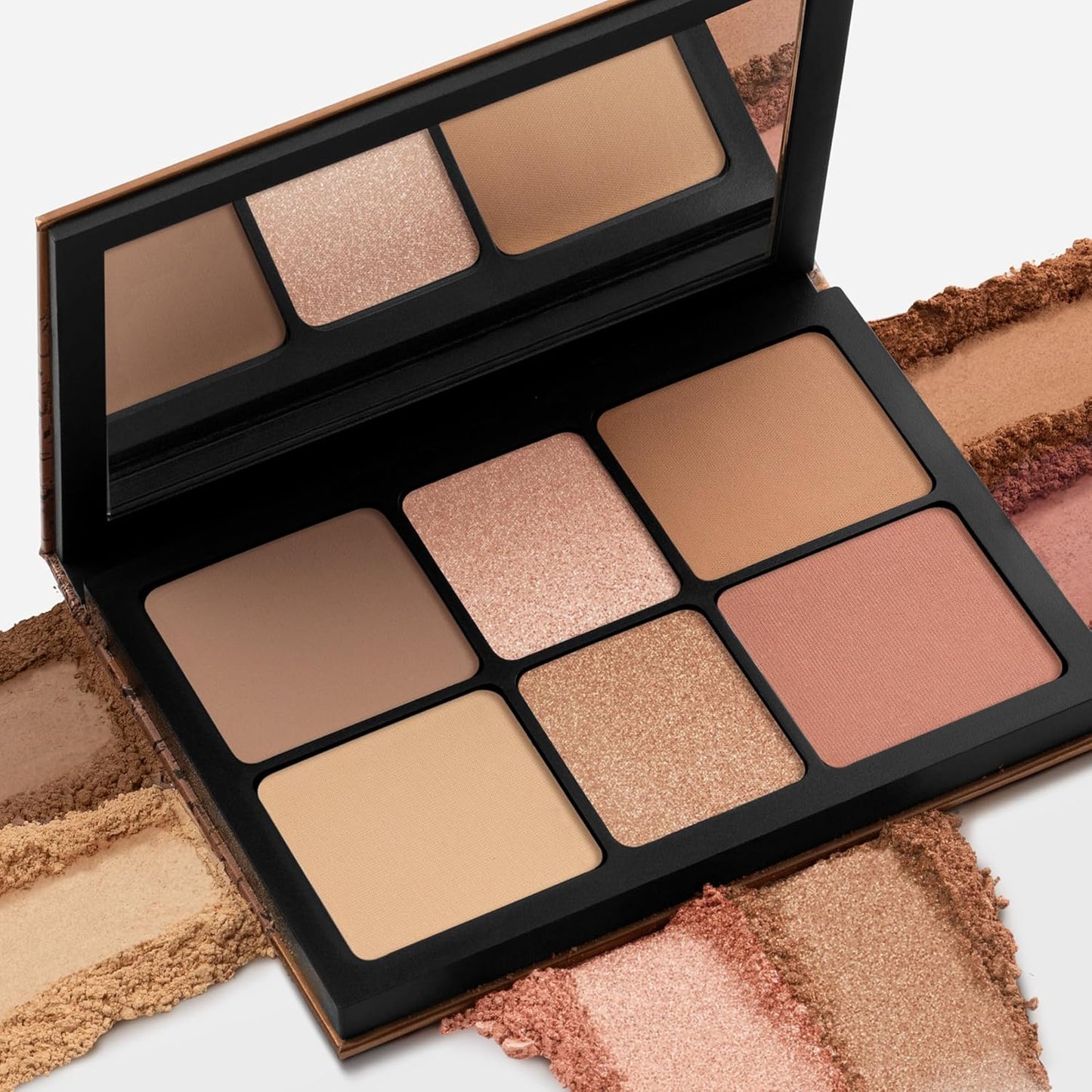 Smashbox The Cali Contour Palette - Six-Shade Contour Kit with Highlighter, Bronzer & Blush for Dimension & Glow