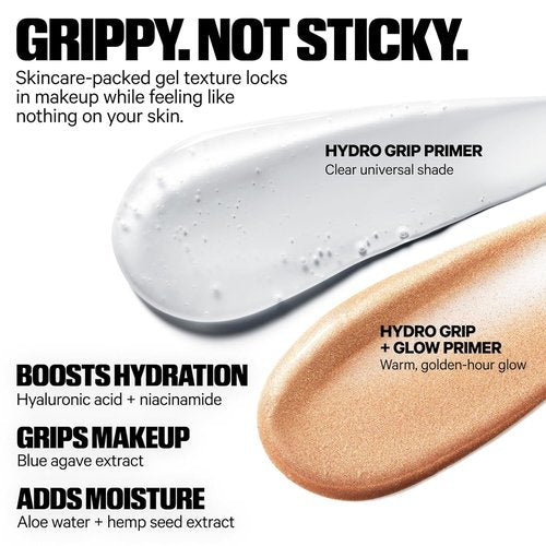 Milk Makeup Hydro Grip Primer - Hydrating Face Primer with Hyaluronic Acid & Niacinamide | 12-Hour Makeup Grip, Silicone-Free, Lightweight Gel