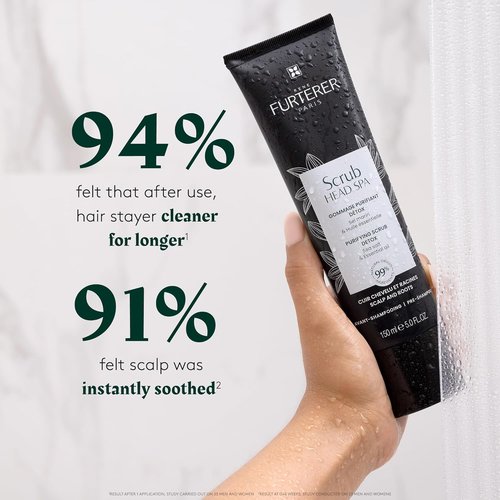 Rene Furterer Head Spa Purifying Scrub - Pre-Shampoo Detox Treatment | 5.0 Fl. Oz.