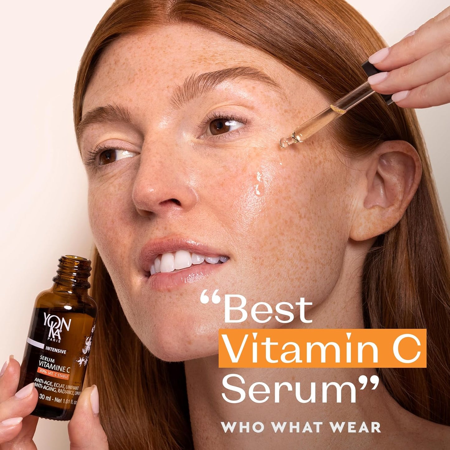 Yon-Ka 20% Vitamin C Serum - Concentrated Anti-Aging Treatment to Even Skin Tone & Boost Collagen | 99% Natural Ingredients