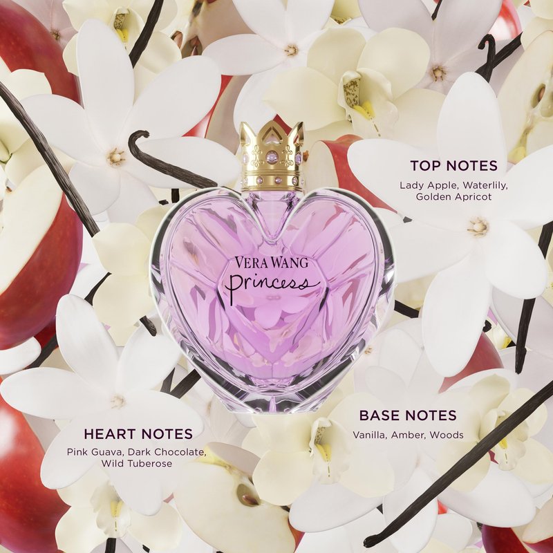 Vera Wang Princess by Vera Wang, Eau De Toilette Perfume for Women, 3.4 Fl Ounce