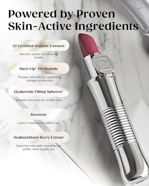 KAPLAN MD Perfect Pout Lipstick - Revitalizing Treatment with SPF 30 Sunscreen | 0.11 oz