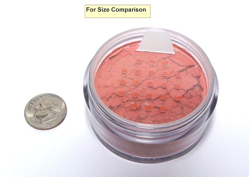 Pure Ziva Loose Mineral Highlighter Blush Powder - Deep Coral Pink Shade, Matte Finish, 7g, Talc & Paraben Free