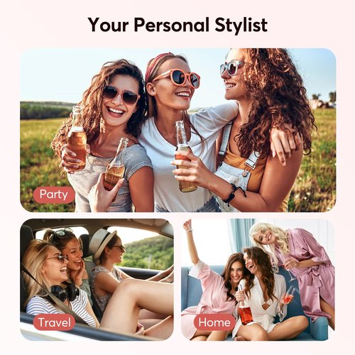 5 in 1 Air Styler - Professional Frizz-Free Automatic Wrap Curlers, Hair Dryer Brush 110000 RPM for Fast Drying,Blow Dryer Brush for Curl, Volumize, Straighten,Smooth, No Heat Damage,Gifts for Women