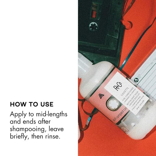 R+Co Cassette Curl Defining Conditioner - Lightweight Frizz Control with Superseed Oil - 8.5 oz