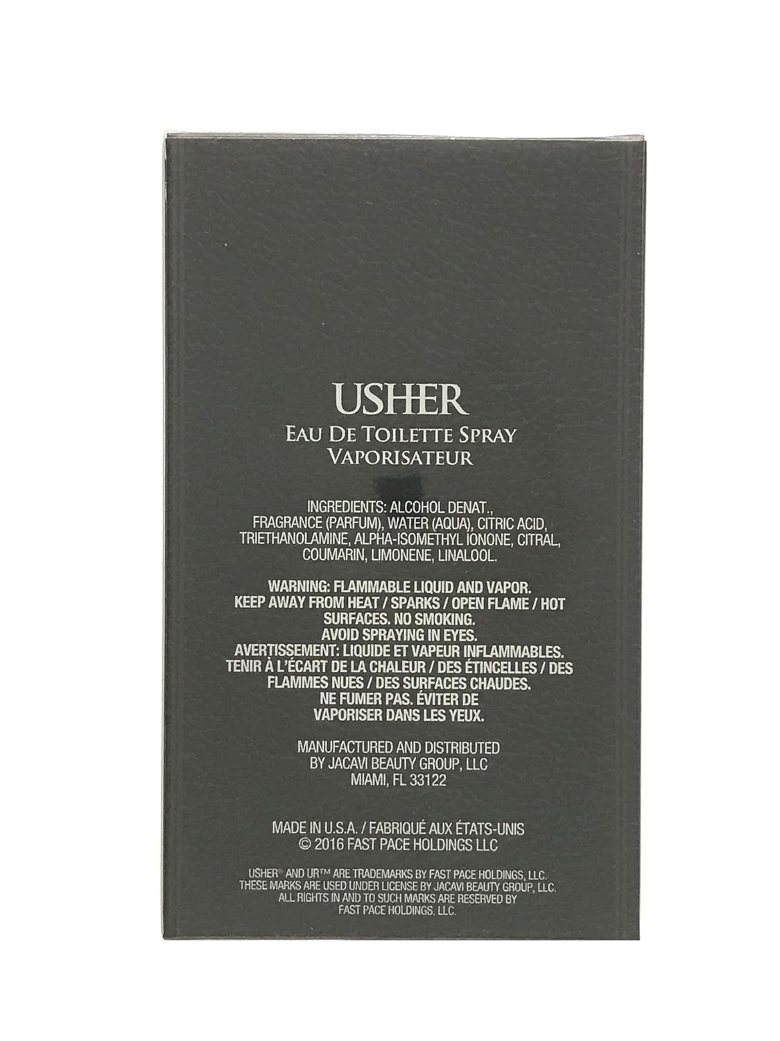 Usher By Usher Eau De Toilette Spray - 3.4 Ounce | Invigorating Fragrance for Men