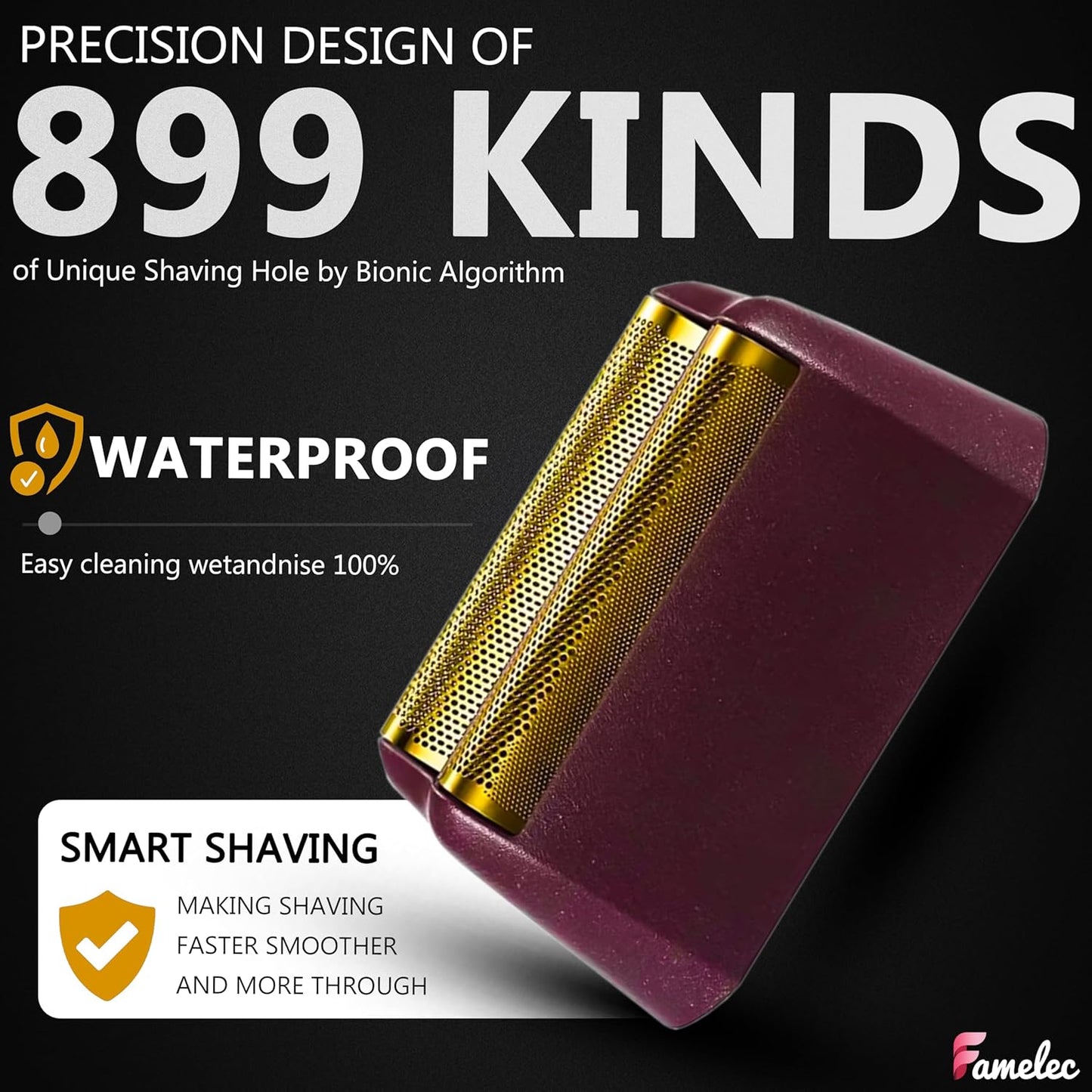 Wahl 5 Star Series Finale Shaver Foil Replacement - Super Close Shaving | 2 Pack for Models 7031-100, 7043-100, 7031-200