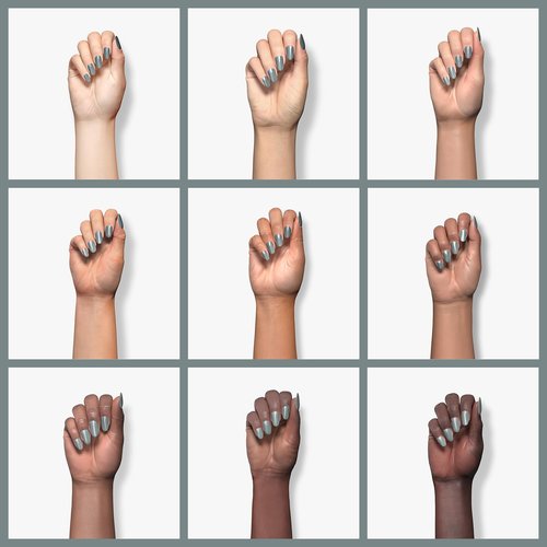 Beetles Grey Gel Nail Polish - Elegance All Season Gel Polish Soak Off U V LED Nail Lamp DIY Home Salon Manicure Nail Art 0.51 Oz Gifts for Women