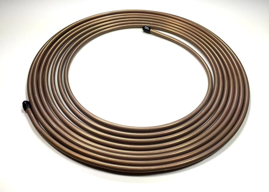 Stop Shop Copper Nickel Roll | 5/16" (.312") Fuel & Transmission Line - 25 ft Length