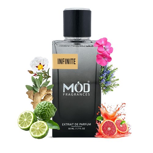 Mod Fragrances Infinite Extrait de Parfum for Men - Long Lasting Fresh Amber & Spicy Scent | Inspired by L’Immensité
