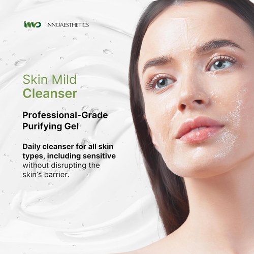 INNOAESTHETICS Soft Cleanser - Professional-Grade Purifying Gel for Sensitive Skin | pH Balanced Formula 2712