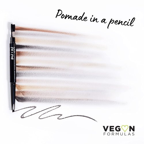 NYX Professional Makeup Eyebrow Pomade Pencil - Fill & Fluff Formula in Taupe Shade