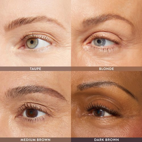 LAURA GELLER NEW YORK INKcredible Waterproof Brow Pencil- Blending Spoolie Brush - Long Lasting Eyebrow Filler