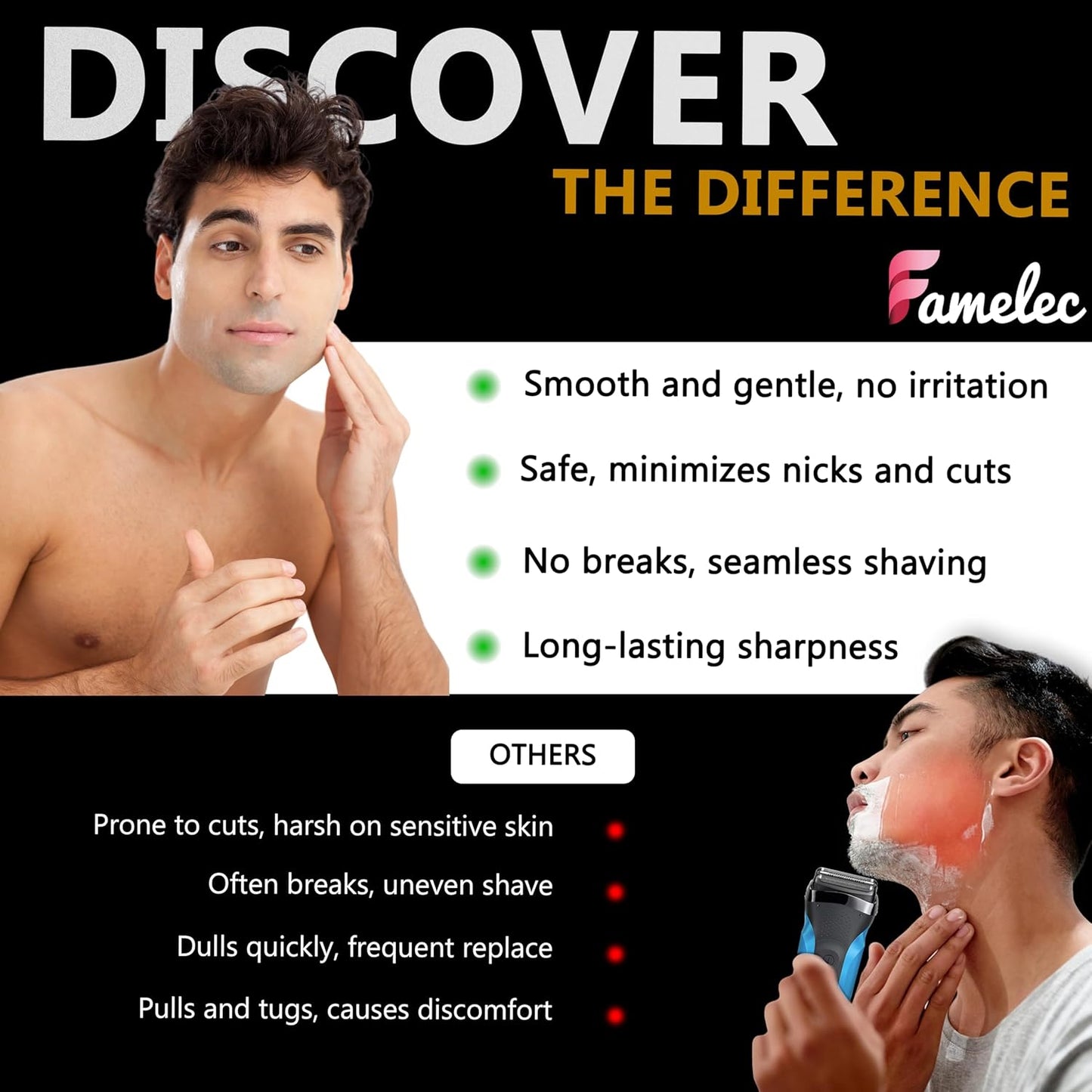 Wahl 5 Star Series Finale Shaver Foil Replacement - Super Close Shaving | 2 Pack for Models 7031-100, 7043-100, 7031-200