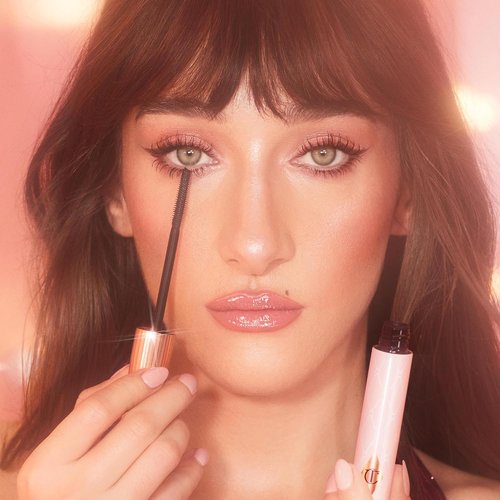 Charlotte Tilbury Pillow Talk Push Up Lashes Mascara - Lengthening & Volume Boosting Formula | 24HR Smudge-Proof Effect