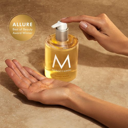 Moroccanoil Hand Wash - Nourishing Formula for Soft Skin | 8.5 oz Refillable Bottle