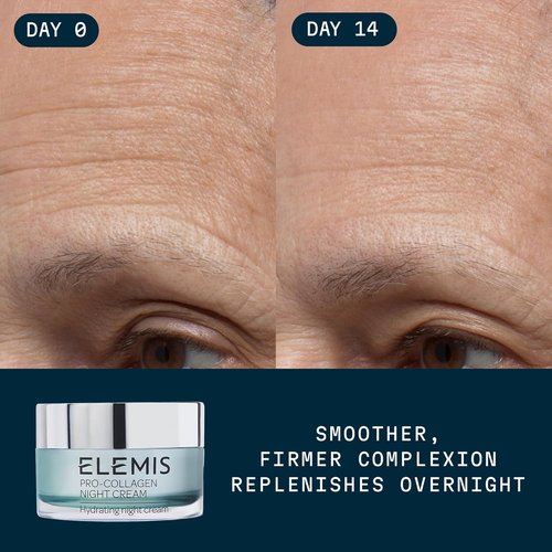 ELEMIS Pro-Collagen Night Cream - Ultra-Rich Facial Moisturizer for Youthful Skin