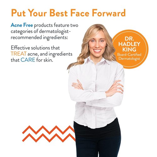 Acne Free Salicylic Acid Body Spray - Exfoliate & Unclog Pores | 5 Ounce (Pack of 3)