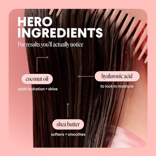 Monday Haircare Moisture Conditioner - Hydrating Formula with Hyaluronic Acid & Coconut Oil | 354 mL