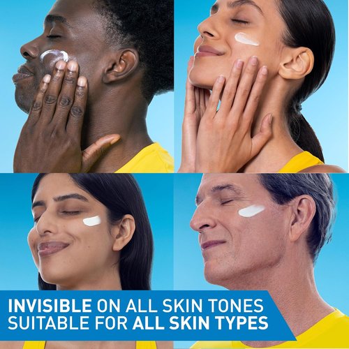 CeraVe Invisible Mineral Sunscreen SPF 50 - Sensitive Skin Formula with Zinc Oxide & Vitamin E | Travel Size 1.62 oz