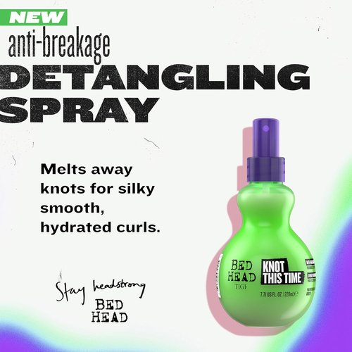 Bed Head by TIGI Knot This Time Detangling Spray - 80% Less Breakage & UV Protection | 7.71 fl oz