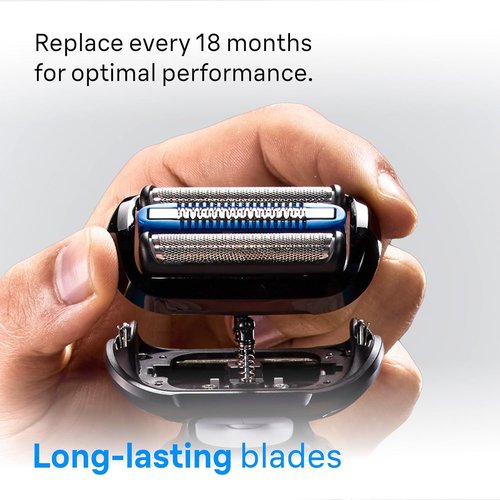 Braun Electric Razor for Men Series 6 - Precision Trimmer & Extra Shaver Head | Travel Case Included