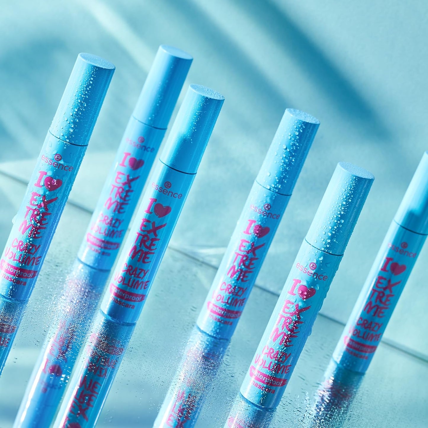 Essence | I Love Extreme Crazy Volume Waterproof Mascara - Volumizing, Long-Lasting & Vegan | Paraben-Free, Alcohol-Free, Microplastic-Free