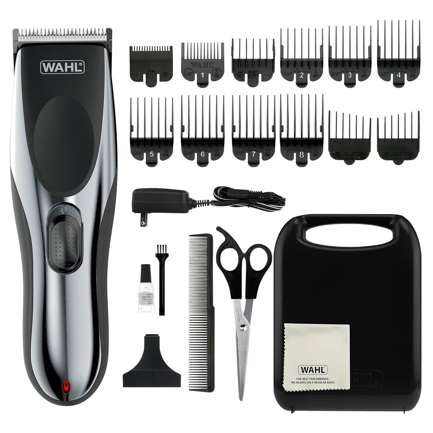 Wahl Clipper Rechargeable Haircutting & Trimming Kit - Cord/Cordless for All Grooming Needs | Model 79434